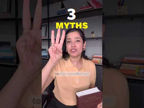 Constitution Myths you didn’t know🇮🇳😲