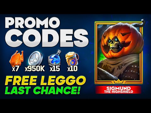 LAST LEGENDARY CHANCE 🔥 Latest Raid Promo Code ➕ Valid Raid Shadow Legends promo codes