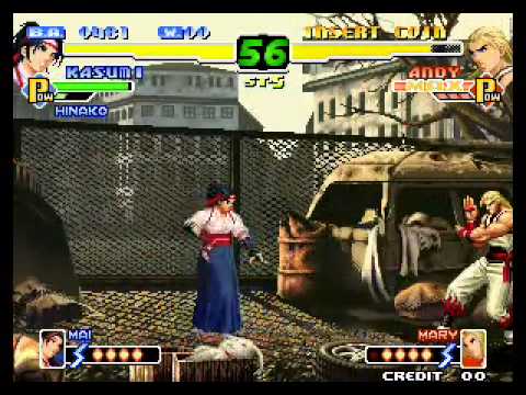 KOF 2000 - 女性格闘家チーム（LV8）