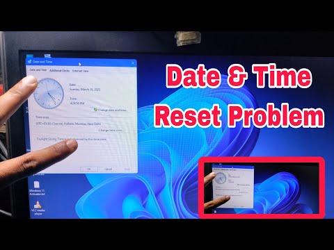 All Laptop & PC DATE And TIME Reset Problem in Windows 11 | How to Set Timezone inWindows#Macnitesh