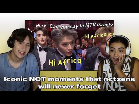 Couple react to 'Iconic NCT moments that nctzens will never forget' | Funny NCT reaction