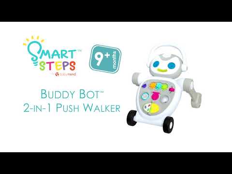 Smart Steps by Baby Trend Buddy Bot™ 2 in 1 Push Walker by Smart Steps™