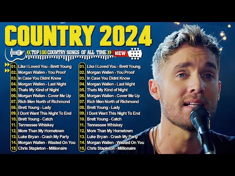 Country Music 2024 - Brett Young, Luke Combs, Chris Stapleton, Luke Bryan, Morgan Wallen, Kane Brown