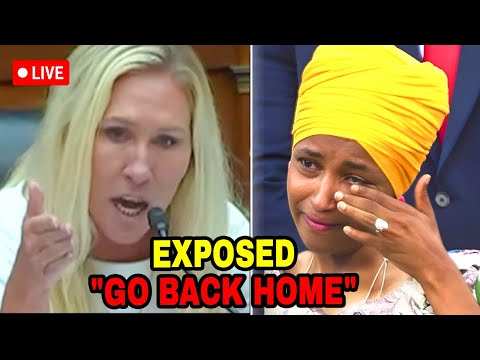 Ilhan Omar CRUMBLES in Congress – Marjorie Taylor Greene EXPOSES the LIES!