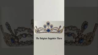 Belgian Sapphire Tiara #queenelizabeth #britishroyalfamily #royaljewellery #tiara #princess #queen