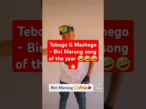 Tebogo G Mashego - Biri Marung song of the year