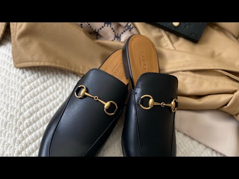 Gucci Princeton Mule | Gucci Slipper | Review and sole guards #Gucci #guccishoes  #louisvuitton