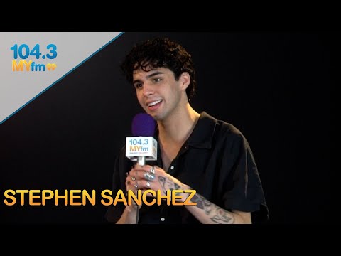 Stephen Sanchez Talks 'Until I Found You', 'Evangeline',  Imposter Syndrome, and MORE!