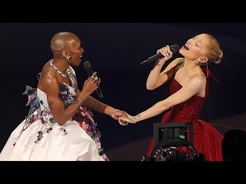 Oscars: Watch Ariana Grande and Cynthia Erivo's Wicked Performance