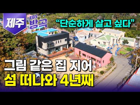 [제주] "돈 대신 몸으로 때우자" 바쁘고 복잡하게 사는 게 잘 사는 줄 알았던 도시살이 정리하고 단순하게 사는 행복 찾아 섬으로 떠난 남자｜해바라기｜#한국기행 #방방곡곡