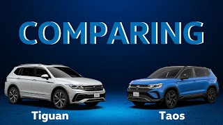 Comparing the Tiguan to the Taos: Which VW SUV Suits You Best? | PVW