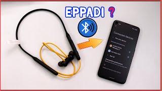 BLUETOOTH Headset Connect Seivathu Eppadi | bluetooth headphones connect to phone tamil