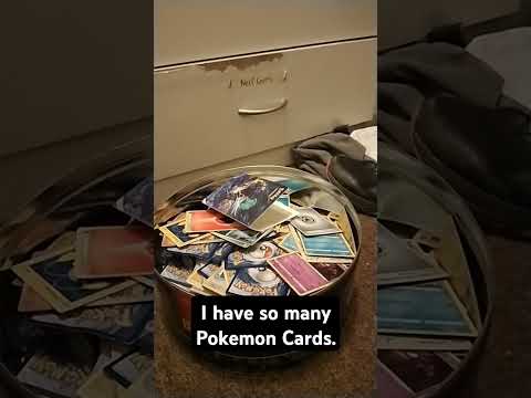 I have so many Pokemon cards #pokemon #pokemoncards #shorts #nintendo