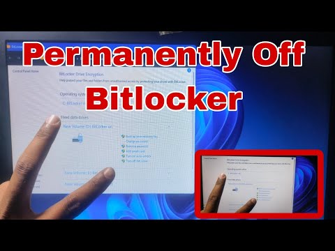 How to Turn off Permanently Bitlocker in Windows 11 Drive | Disable Bitlocker Encryption#Macnitesh