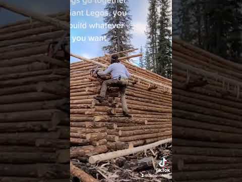 Log Cabin Build Part 2