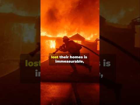 Devastating LA Wildfires: Celebrities Lose Homes 💔🔥 #news #hollywoodhills #shorts #emergency #music