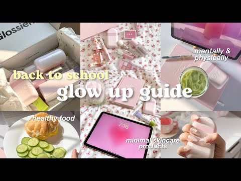 🍵🩰how to glow up for school during summer💌 Pinterest girl back to school glow up guide