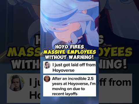 Hoyoverse Fires Massive Number Of Employees Without Warning! - Genshin Impact