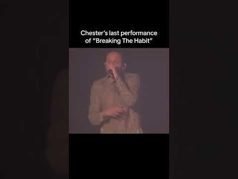 Chester Bennington's last performance RIP 🖤 #linkinpark #shorts #fyp #viralshorts #chesterbennington