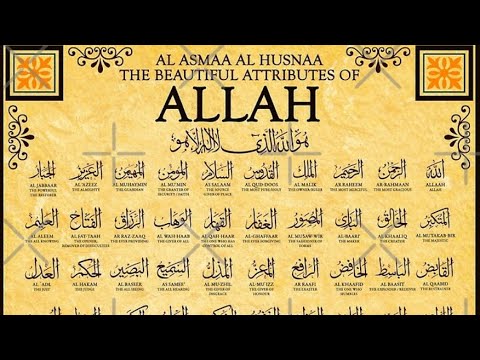 Asma Al Husna recited in Weekly Dhikr