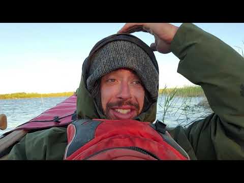 4000km Solo Canoe Trip Ep.3 Paddling From Fort McMurray To Fort Chipewyan Sleeping In My Canoe