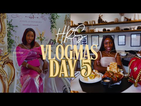 VLOGMAS DAY 5 | DRIVE WITH ME TO MY FRIEND’S CIVIL WEDDING 💒 | MAKEUP FAIL? | FAV BRUNCH SPOT, LAGOS