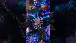 Tour of My Christmas Tree Decorations 🎄 06 #christmas #christmastree #christmasmood #christmasmood🎄