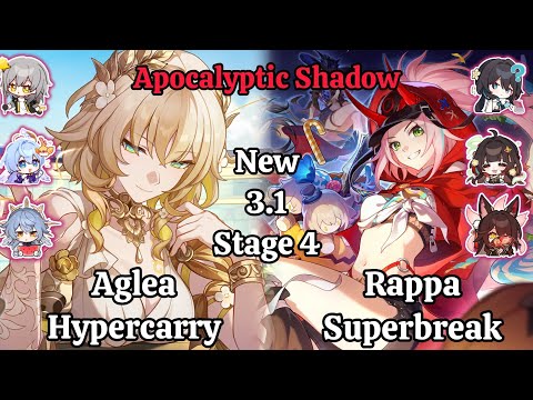 E0S0 Aglea Hypercarry & E0S0 Rappa Superbreak New Apocalyptic Shadow stage 4 clear / Hsr