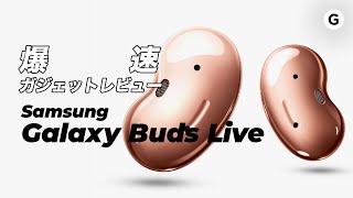 【爆速ガジェットレビュー】Galaxy Buds Live編