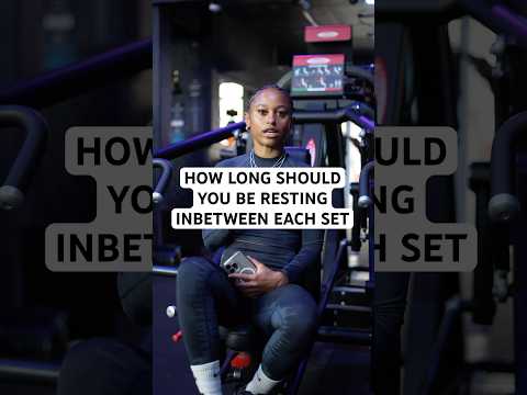 How long should you be resting for inbetween sets? #gym #fitness #wilsoncoaching