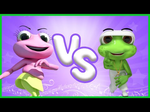 NURSERY RHYMES 🟢 THE DANCE OF THE LITTLE FROG 🟢 VIDEOS FOR KIDS 🟢 NURSERY RHYMES 2023