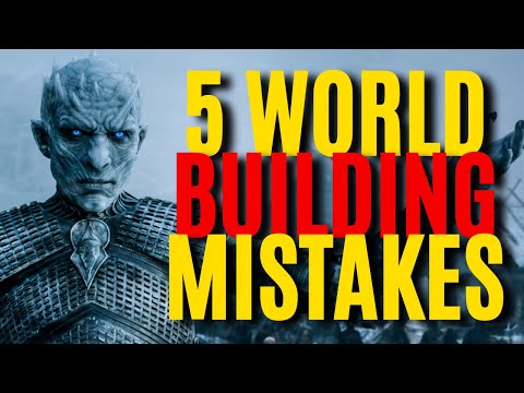 5 Worst Worldbuilding Mistakes & How to Fix Them (Writing Advice)