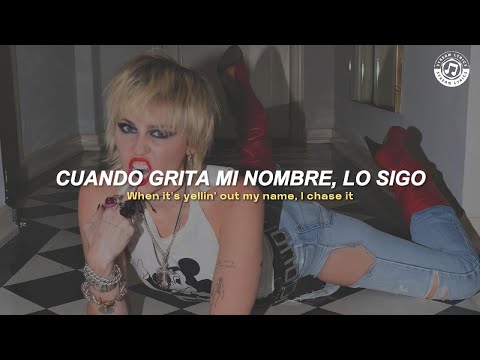 Miley Cyrus ft. Billy Idol - Night Crawling [español + lyrics]