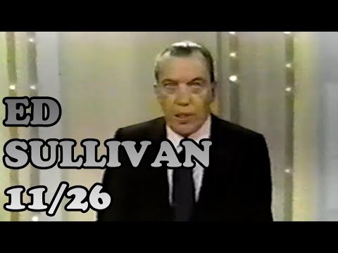 The Beatles Ed Sullivan 11/26 Intro