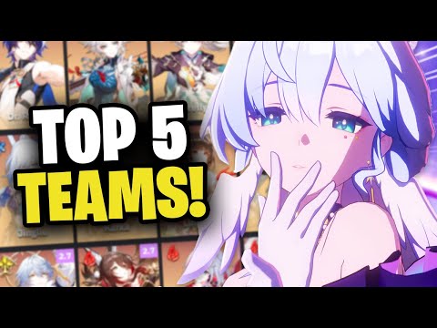 The Top 5 STRONGEST Teams in Honkai Star Rail!