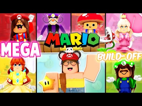 MEGA Mario Bedroom Build-Off CHALLENGE! Panda V.s. 6 FANS!