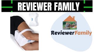 Everlasting Comfort Knee Pillow for Side Sleepers - Dual Concave Design Aligns Spine