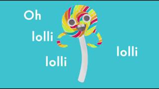 Lollipop Song Lyrics - The Chordettes | Cute Dancing Lollipop Video 🍭