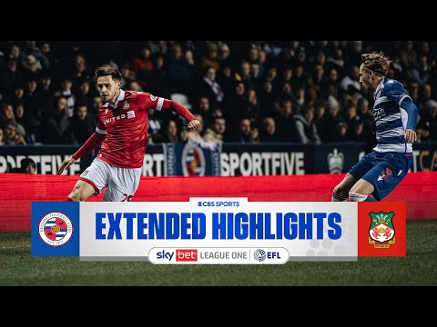 Reading vs. Wrexham: Extended Highlights | EFL League One | CBS Sports Golazo