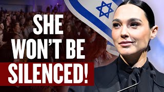 Crowd ROARS at Gal Gadot’s Message to the Jewish Nation