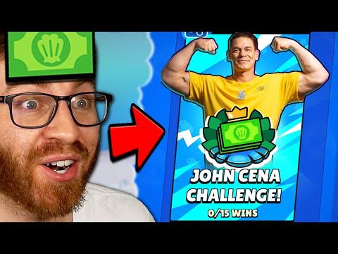 Going 45-1 in JOHN CENA Challenge for FREE Krusty Kash!