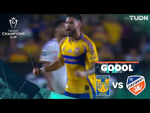 ¡GOL DE TIGRES! Ibáñez hace el tercero | Tigres 3-1 Cincinnati | CONCACAF Champions Cup 2025 TUDN