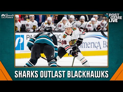 Collin Graf's two-goal game powers Sharks to 4-2 win over Blackhawks | NBC Sports California