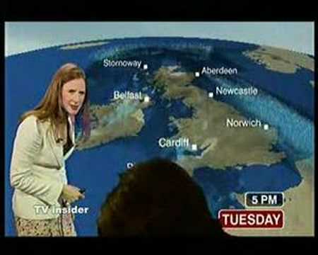 BBC weather mystery head blooper