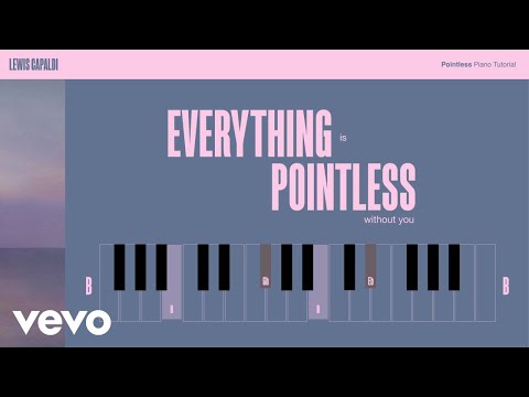 Lewis Capaldi - Pointless (Official Piano Tutorial)