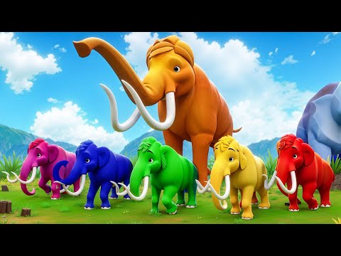 Mammoth Diorama Showdown! 🐅🐮 Tiger King vs Farm Animals in Hilarious Cartoon Adventure!