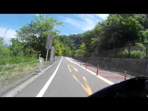 PCXカスタム後in奥多摩周遊道路