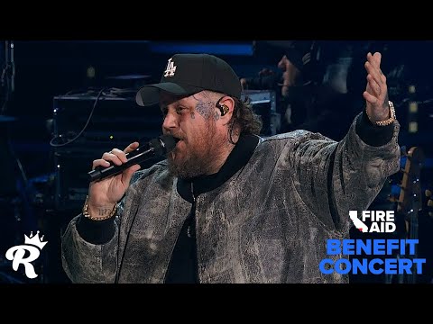 Jelly Roll feat. Travis Barker | Full Performance | FireAid Benefit Concert 2025