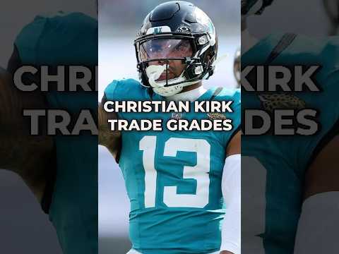 Christian Kirk Trade Grades #nfl #nflnews #nfltrade #nflfreeagency #shorts