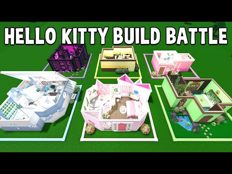 MEGA Hello Kitty Bedroom Build-Off CHALLENGE!